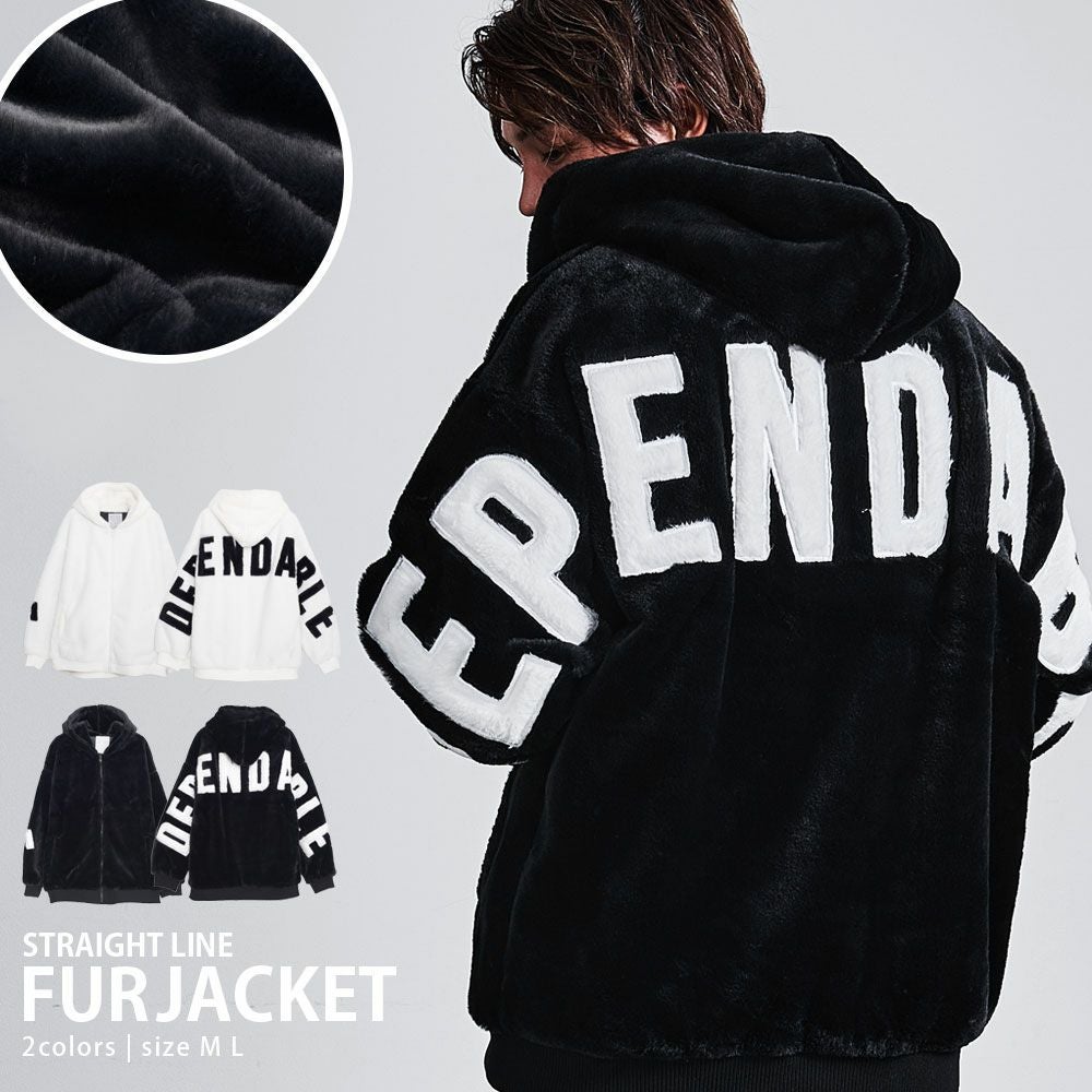 Bitter select(ビターセレクト)ストレートラインファーJKT/全2色