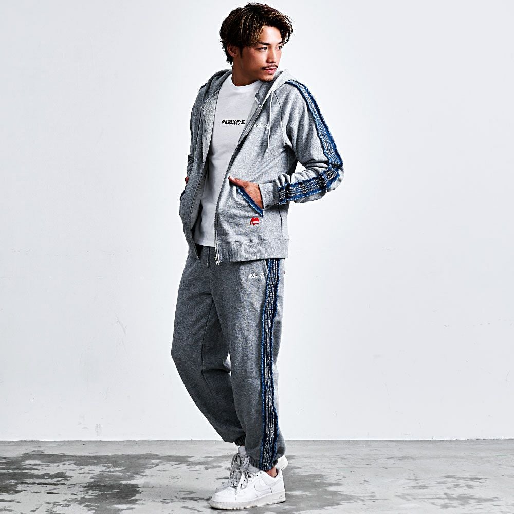 theory luxe Richmond Astrid パーカー　ジップアップ ジップパーカー メンズ LUXE／R(ラグジュ)ストレッチポリスエード