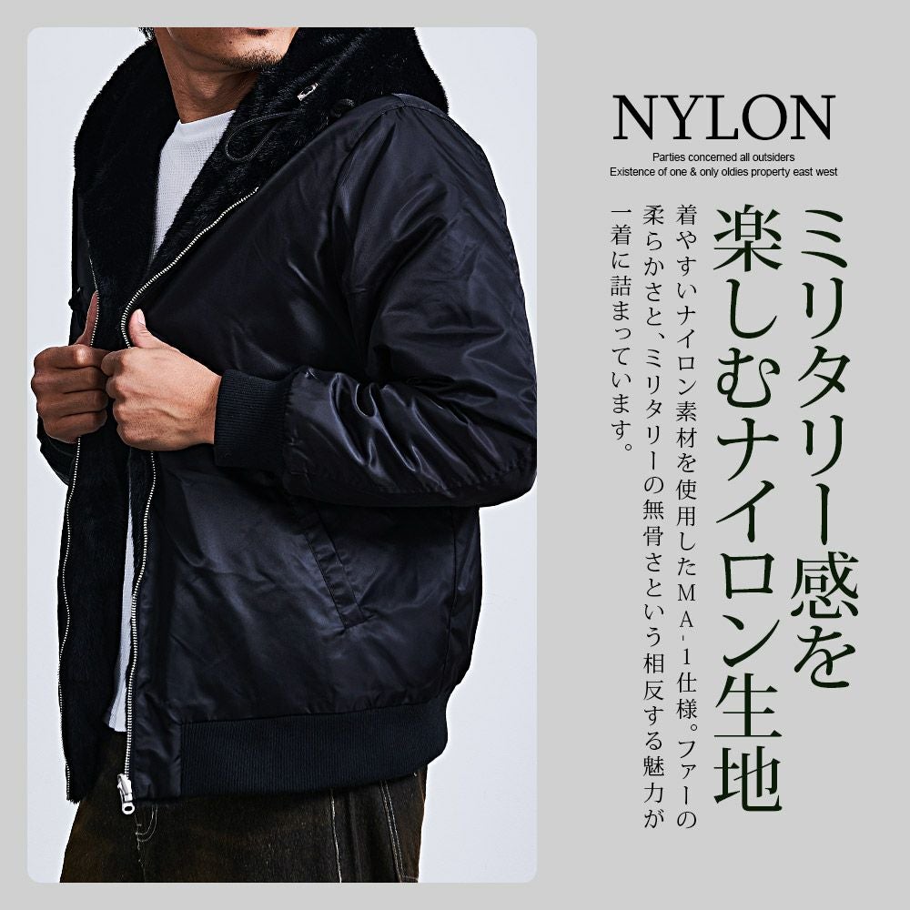 CavariA(キャバリア)リバーシブルファーブルゾン/全3色