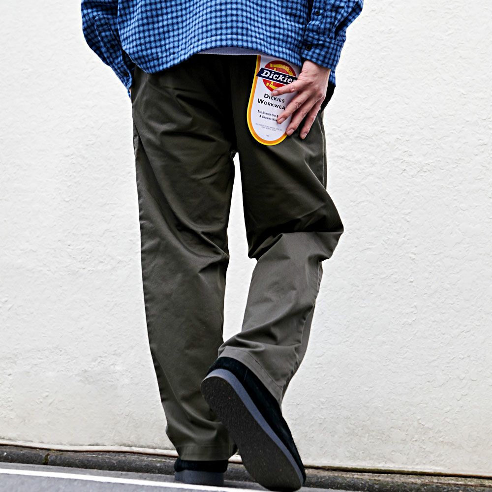 Dickies(ディッキーズ)TCツイル/デニムワイドストレート/全6色