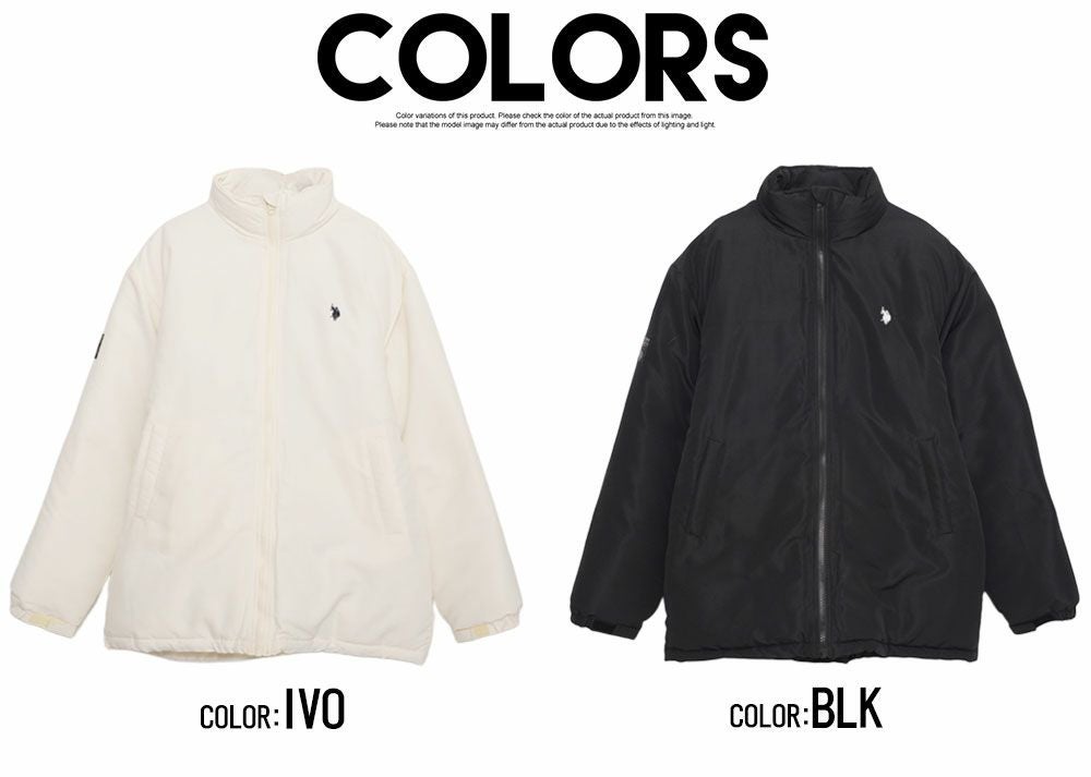 U.S. POLO ASSN.(ユーエスポロアッスン)中綿ダウンジャケット/全3色