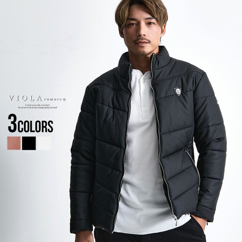 【送料無料】VIOLA(ヴィオラ)PUスタンド中綿JKT/全3色