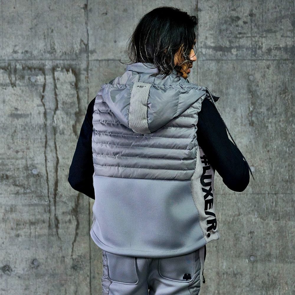 LUXE／R(ラグジュ)フェザーダウンベスト/全3色