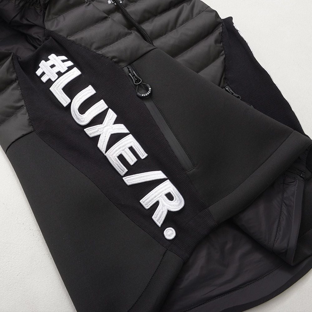 LUXE／R(ラグジュ)フェザーダウンベスト/全3色