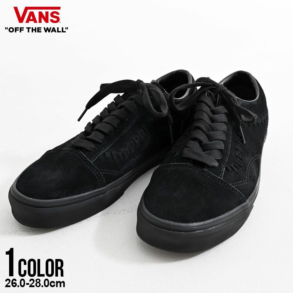 MTG カジュアルオールドスクール 黒単 VANS(バンズ)Old Skool Crafted Stripe BLACK/BLACK/全1色