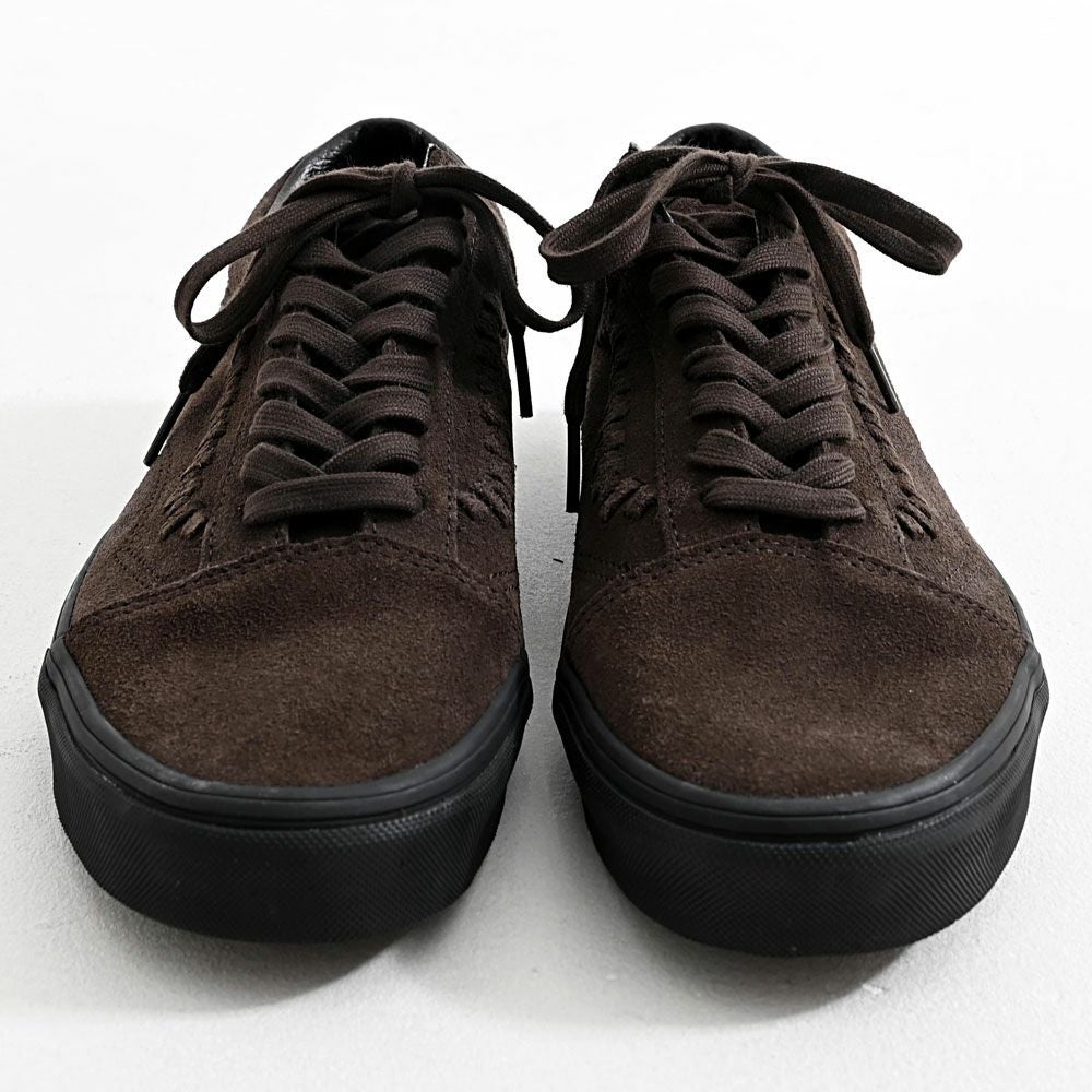 VANS(バンズ)Old Skool Crafted Stripe BROWN/BLACK/全1色