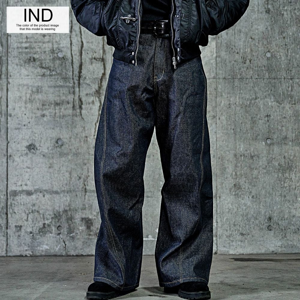 Bitter select(ビターセレクト)デニムカーブストレートデニムパンツ/全1色