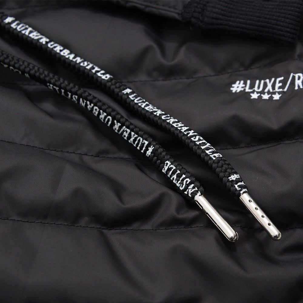 送料無料】LUXE／R(ラグジュ)ベルトループ付き切替ダウンフェザー