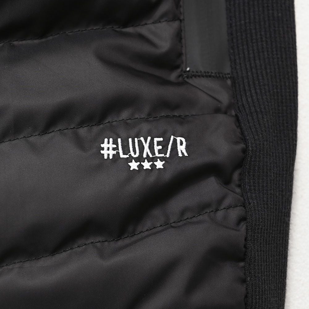 送料無料】LUXE／R(ラグジュ)ベルトループ付き切替ダウンフェザー