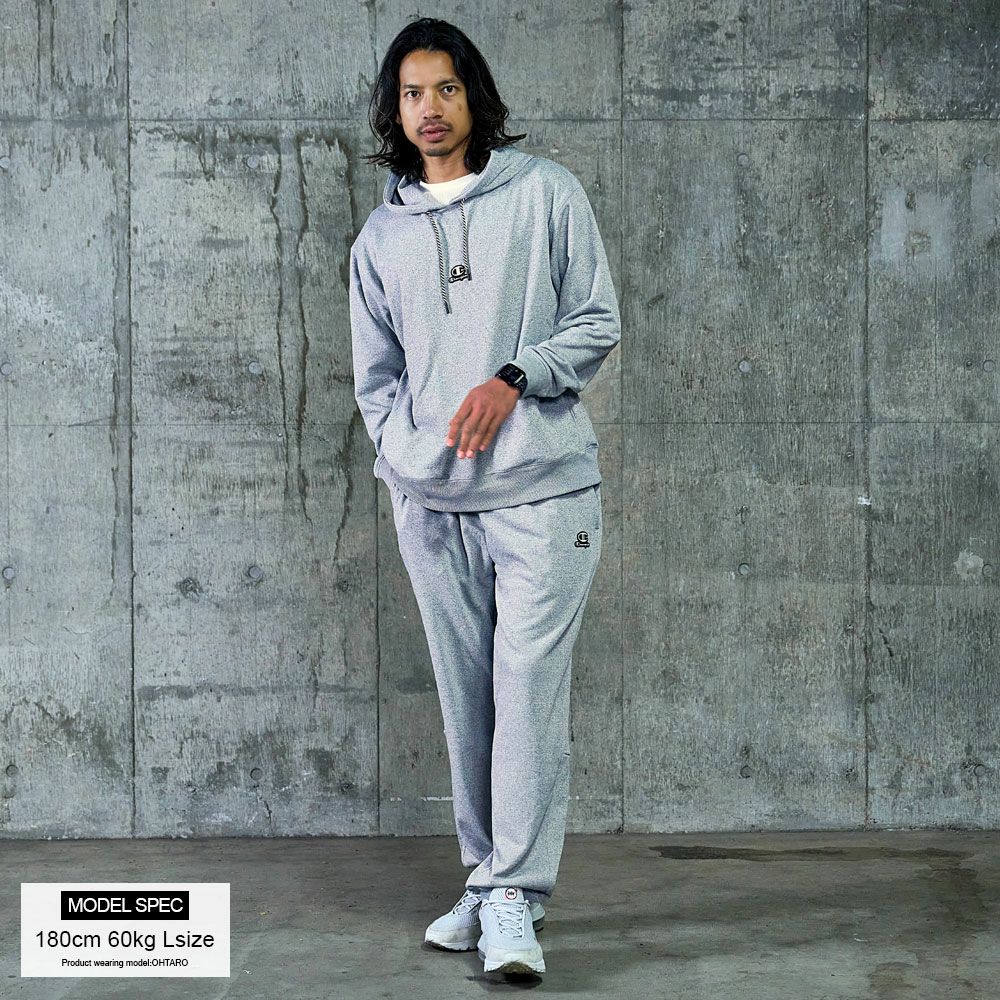 &TEAM Backto Life スウェット Lトレ 力付き Champion(チャンピオン)TECH WEAVE TERRY SWEATPANTS/全2色