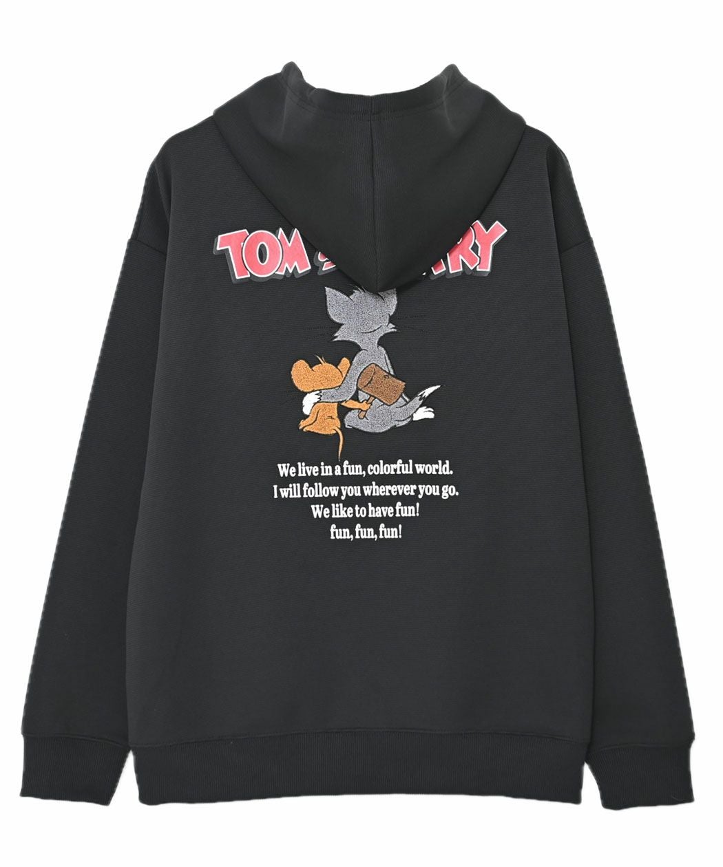 TOM&JERRY(トム&ジェリー)TJ長袖ジップパーカー/全2色