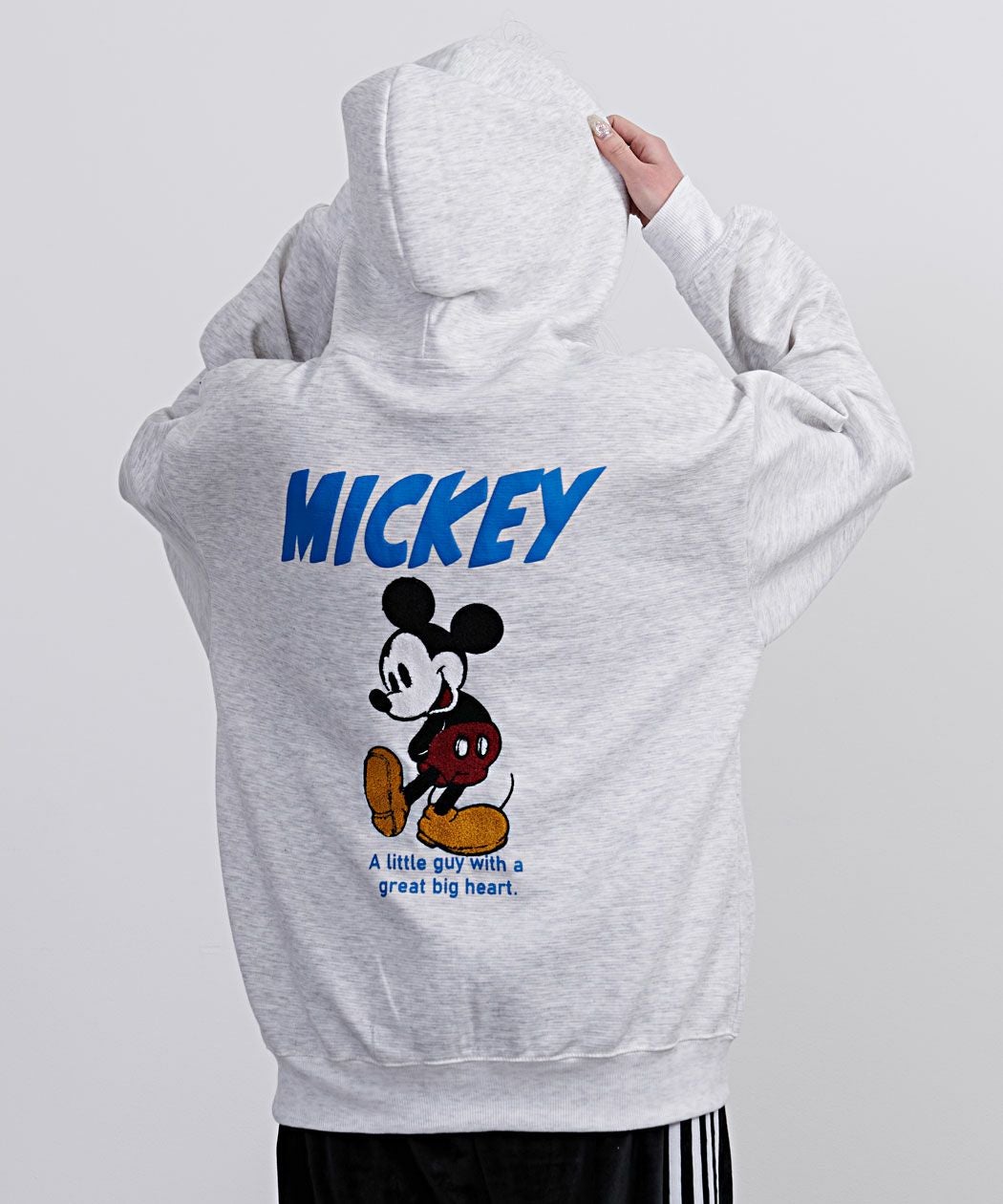 DISNEY(ディズニー)ミッキー長袖ジップパーカー/全2色