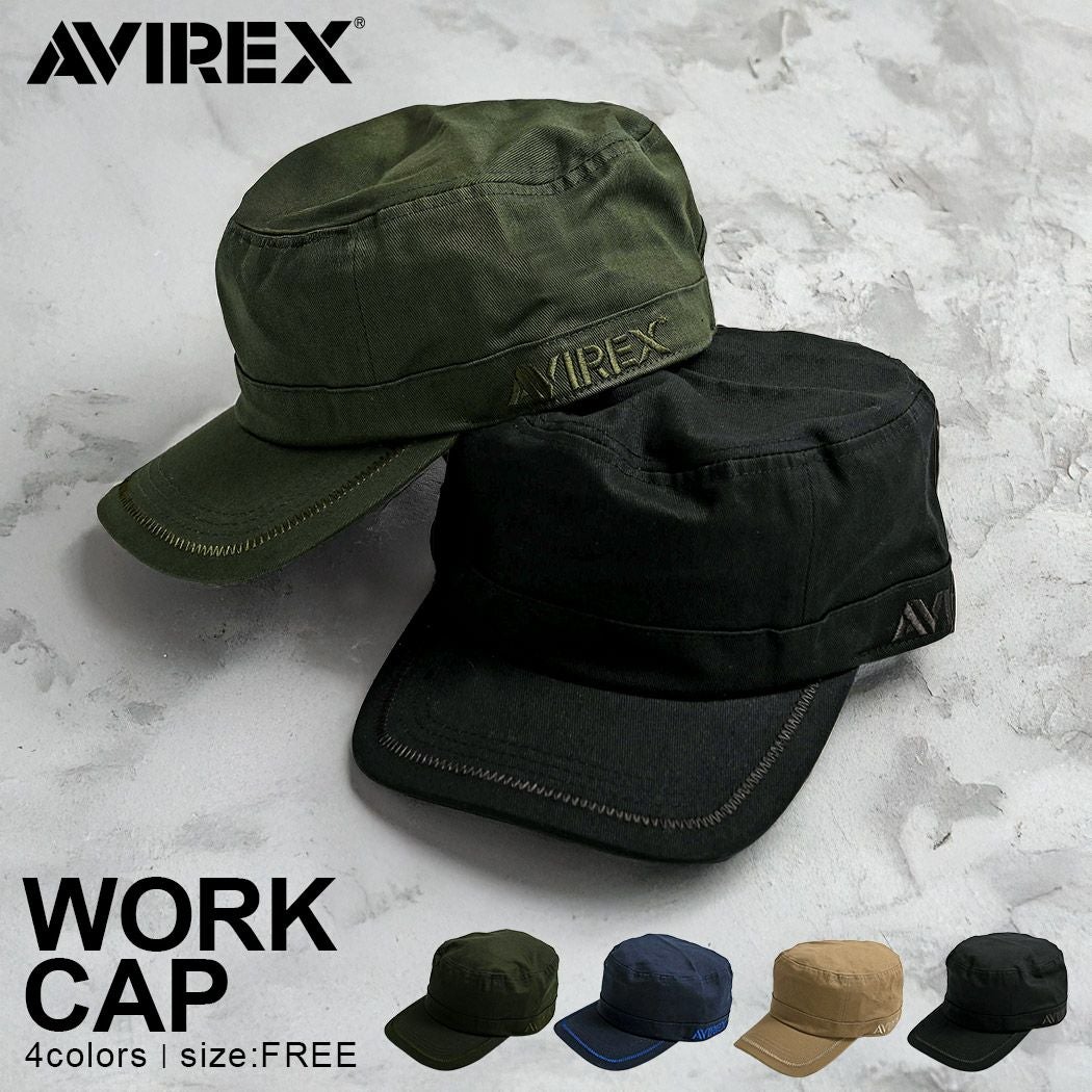 AVIREX(アヴィレックス)スタンダードワークキャップ/全4色