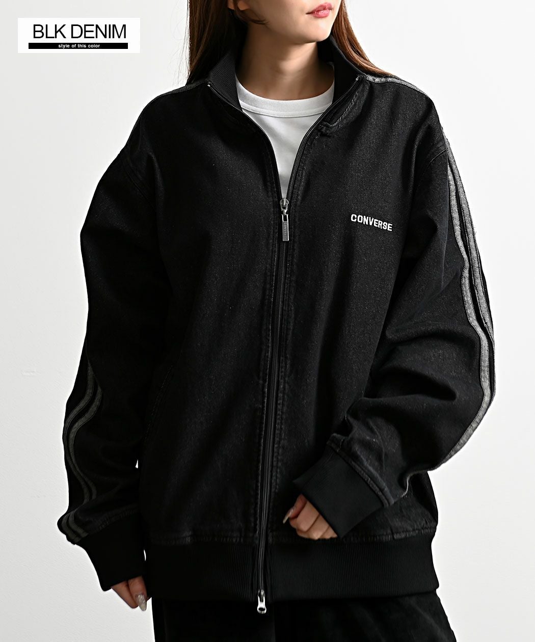 CONVERSE(コンバース)デニムトラックJKT/全2色