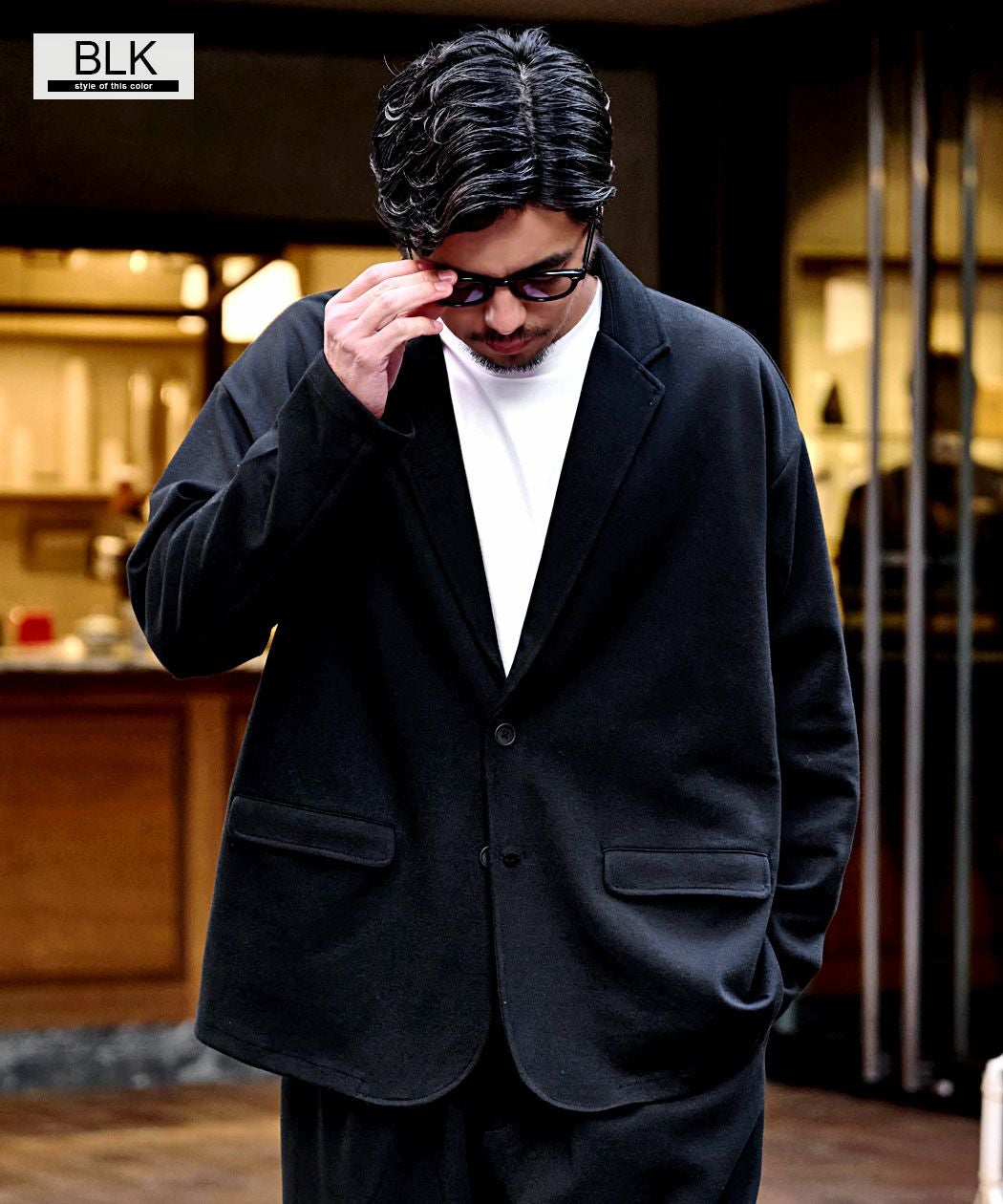 キャバ ナイト スーツ Norma Kamali Classic Single-Breasted Faux Leather Blazer | Saks