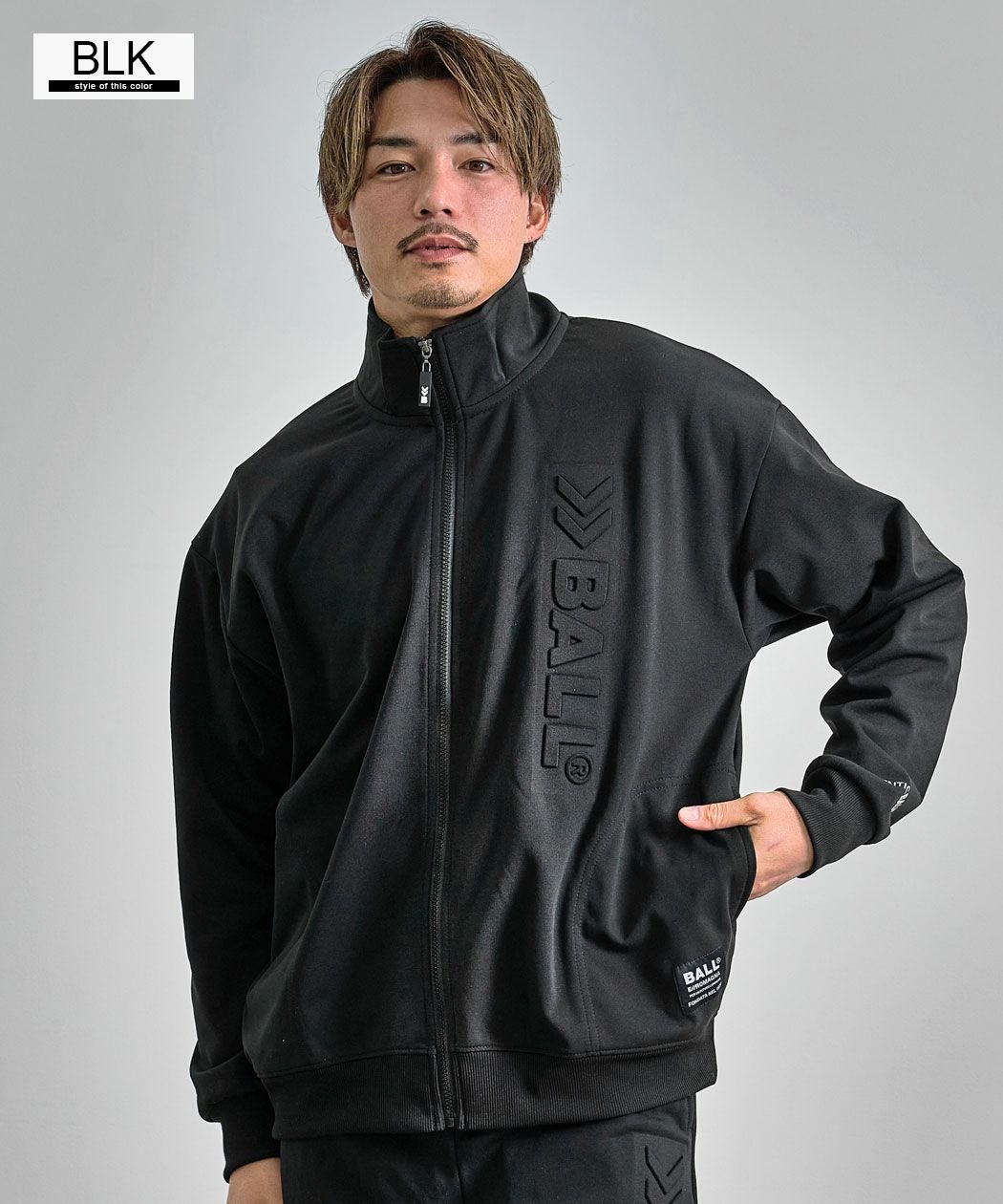 BALL(ボール)ストレッチダンボールエンボスセットアップ/全2色