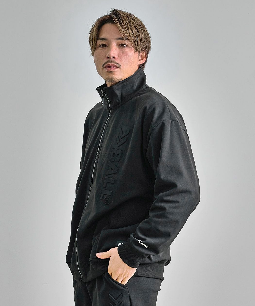 BALL(ボール)ストレッチダンボールエンボスセットアップ/全2色