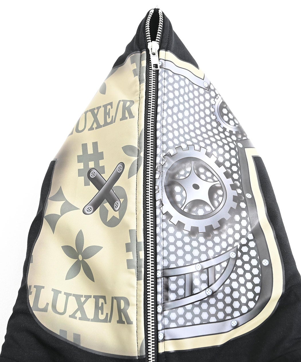 LUXE／R(ラグジュ)TRPUポンチ転写プリントジップパーカー/全2色