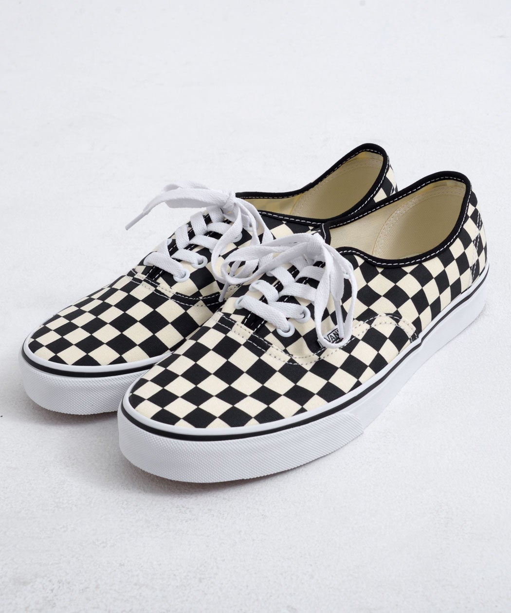 VANS(バンズ)Authentic PRIMARY CHECK BLACK/WHITE/全1色