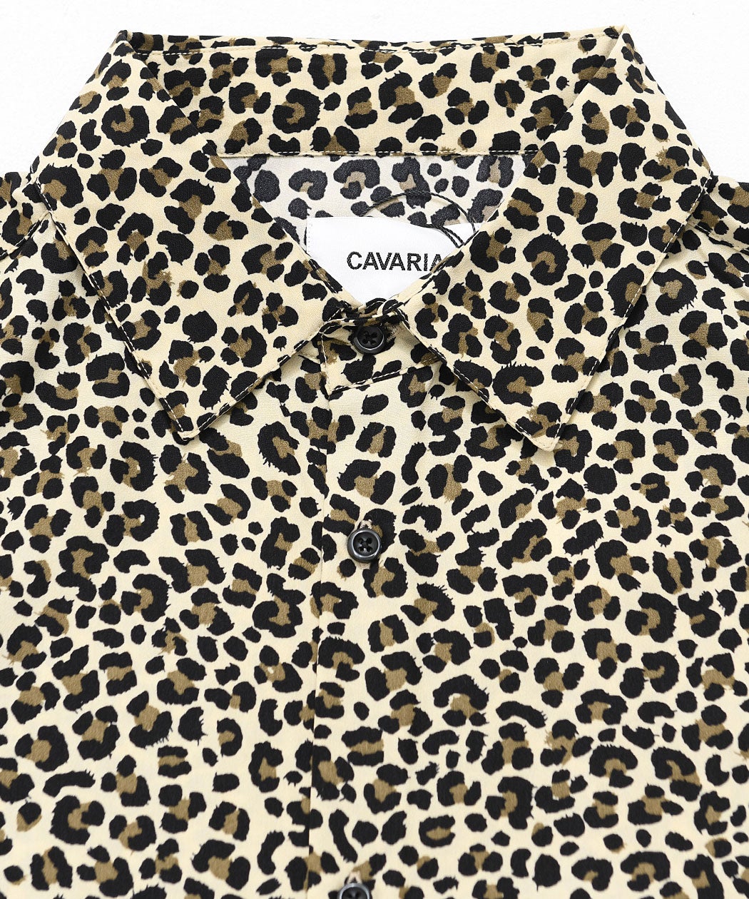 CavariA(キャバリア)レオパード柄シャツ/全3色