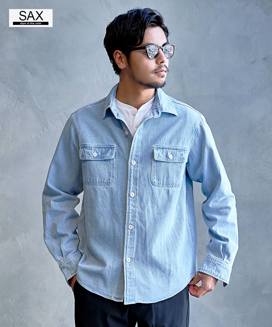 Bitter select【ビターセレクト】デニムシャツ/全4色