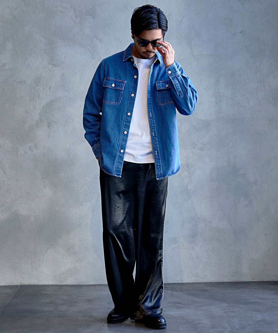 Bitter select【ビターセレクト】デニムシャツ/全4色