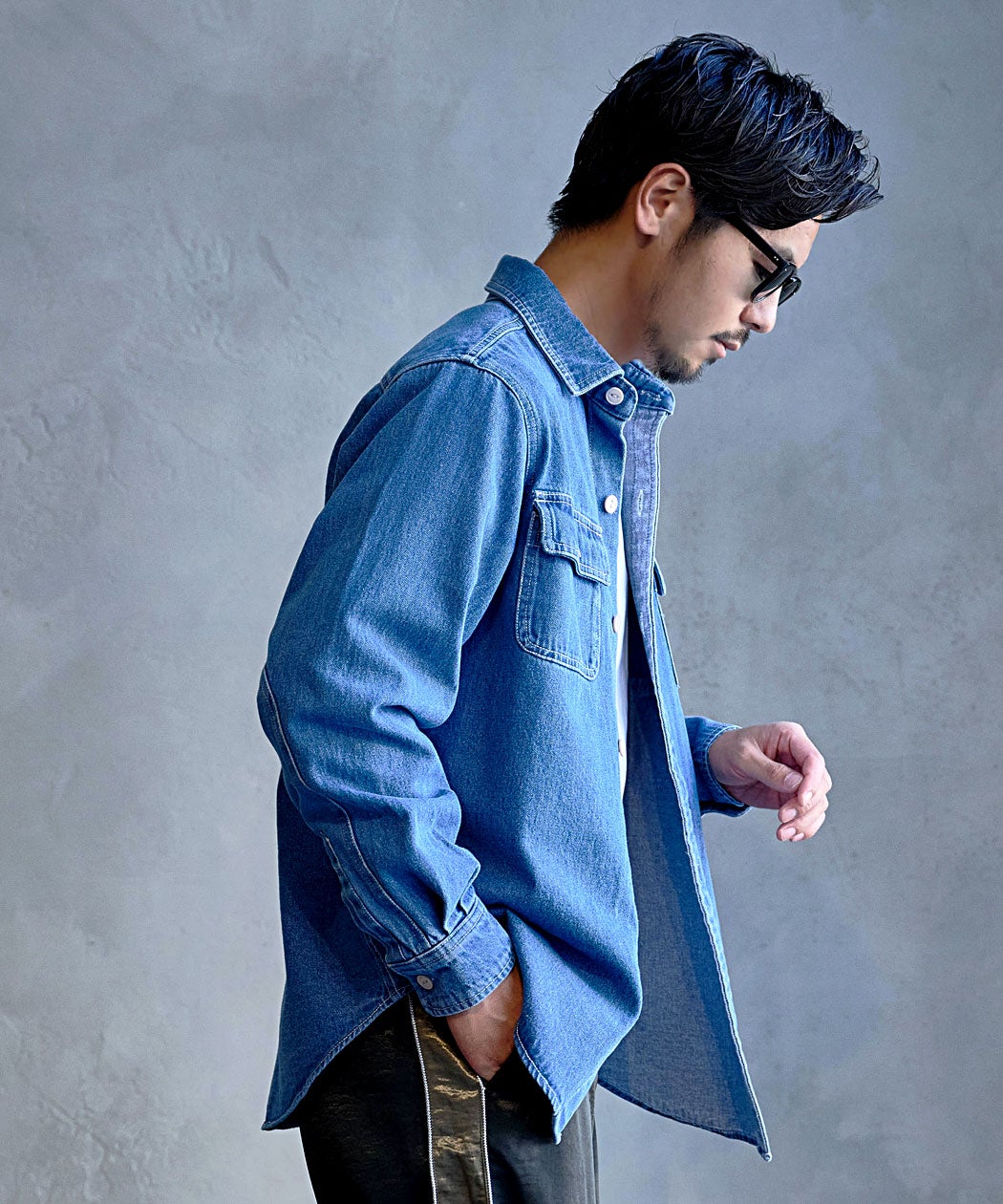 Bitter select【ビターセレクト】デニムシャツ/全4色