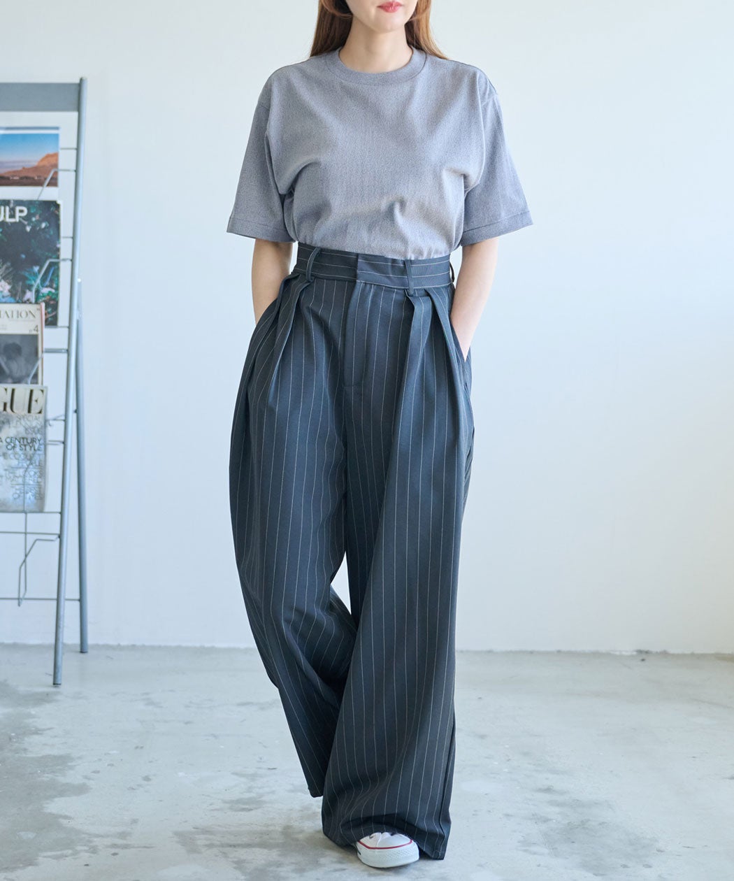 Hanes(ヘインズ)1P Hanes T-SHIRTS MOKU クルーネックTシャツ/全1色