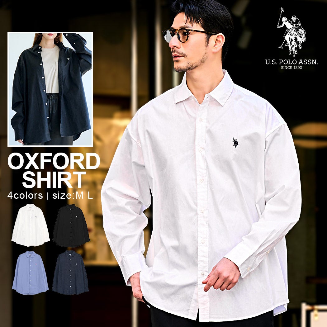 U.S. POLO ASSN.(ユーエスポロアッスン)long slieeve shirt/全4色