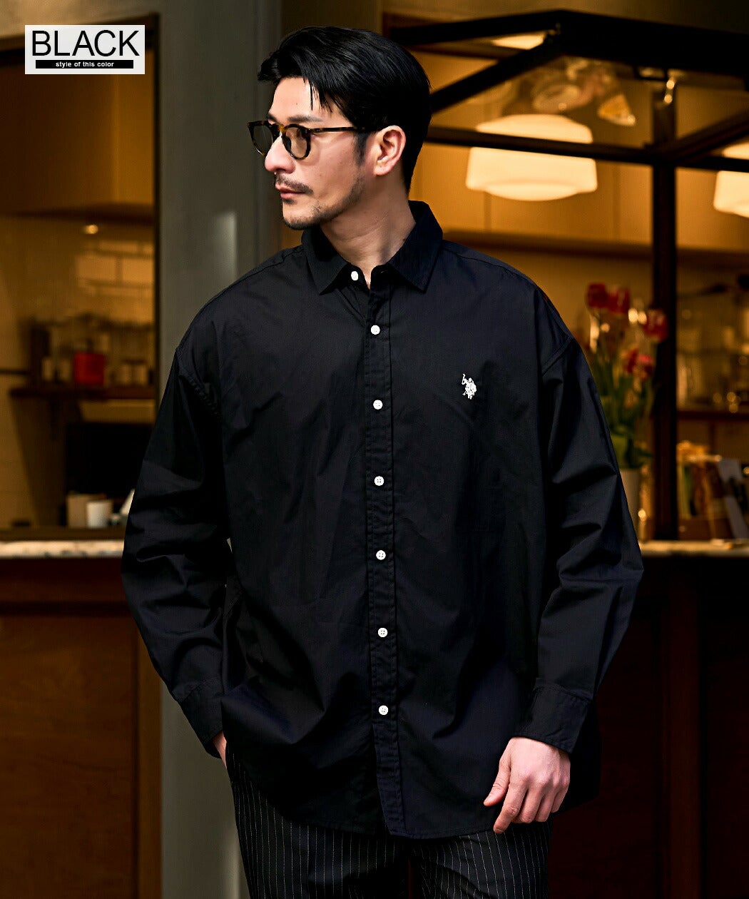 U.S. POLO ASSN.(ユーエスポロアッスン)long slieeve shirt/全4色