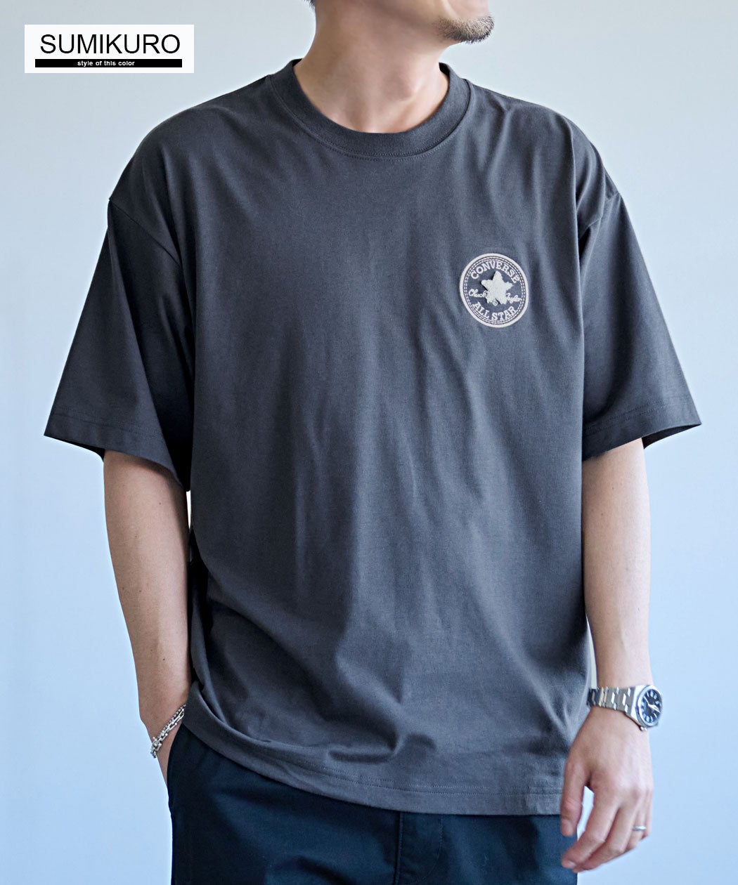 CONVERSE(コンバース)COOLMAXさがら刺繍TEE/全3色