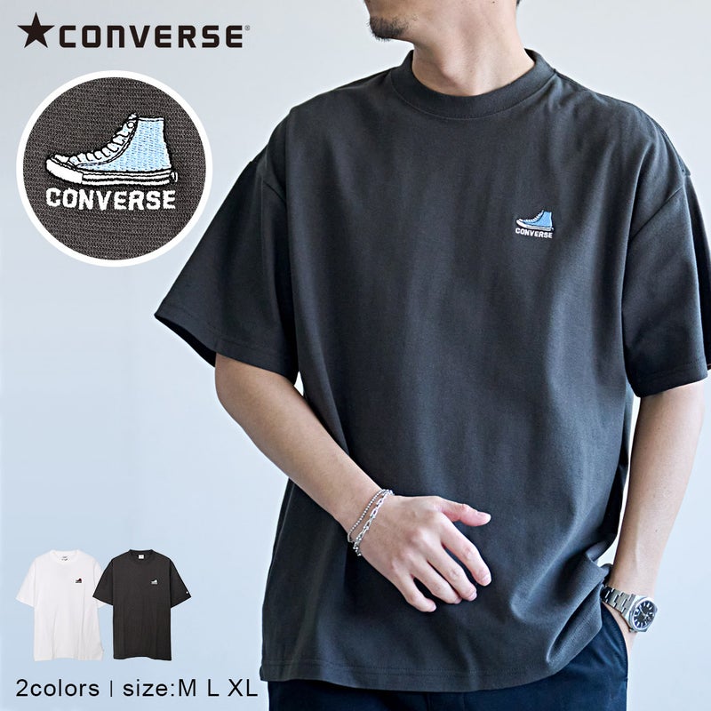 CONVERSE【コンバース】フライスシューズEMB TEE/全2色