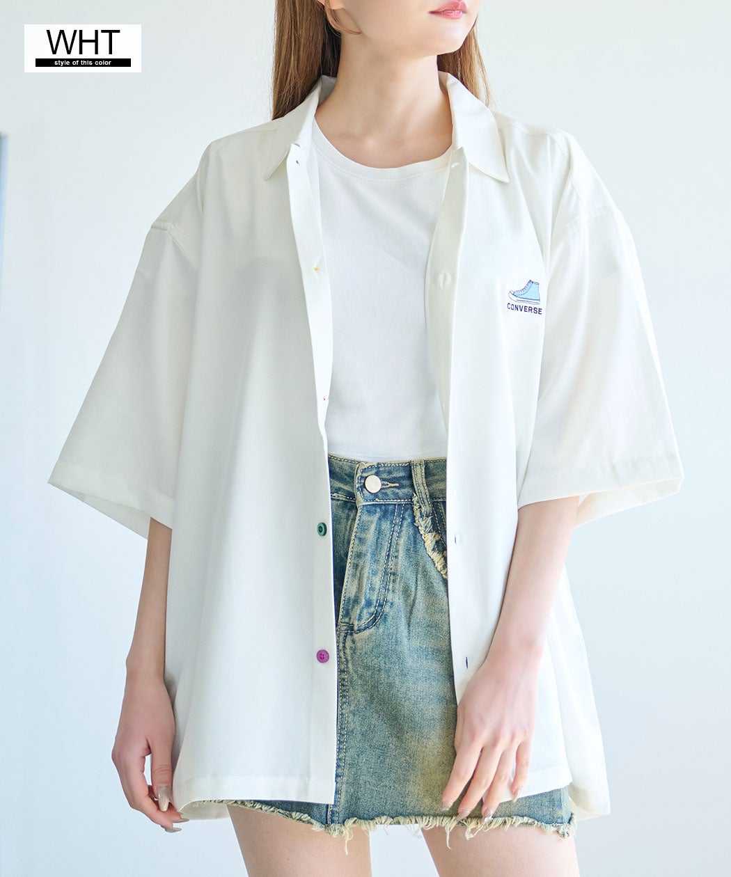 セオリーリュクス 異素材コンボ Tトップス Tシャツ 半袖 ライトグレー Theory luxe - セオリーリュクス 異素材コンボ Tトップス Tシャツ 半袖