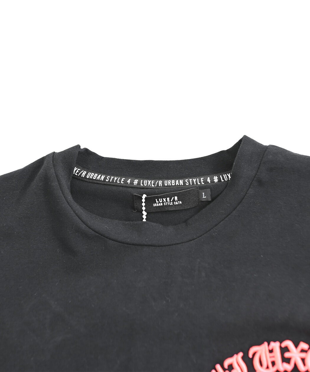 LUXE/R【ラグジュ】コード刺繍ベア半袖Tシャツ