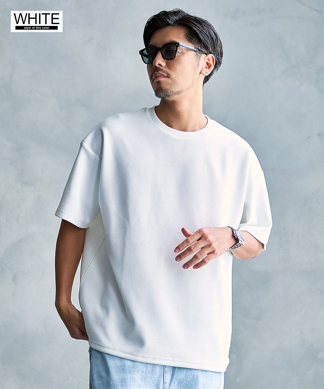 CavariA【キャバリア】サーマルスピンドル半袖Tシャツ