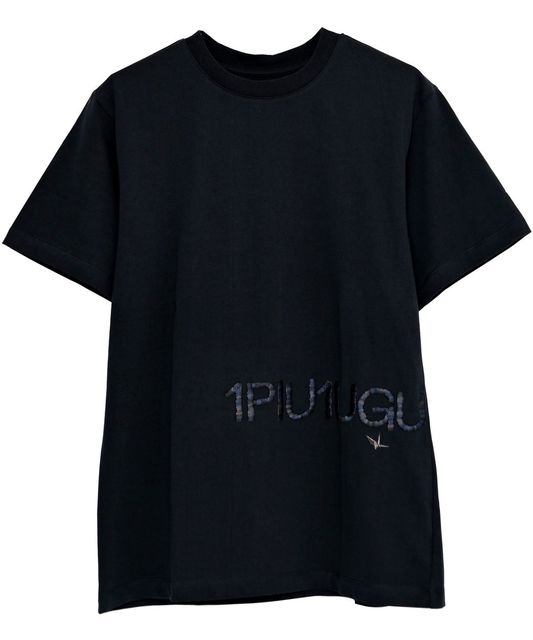 1PIU1UGUALE3(ウノ ピゥ ウノ ウグァーレ トレ)HAND EMBROIDERED LOGO