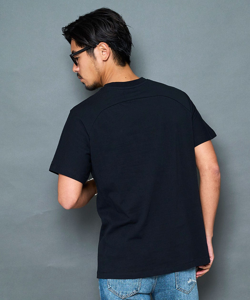 1PIU1UGUALE3(ウノ ピゥ ウノ ウグァーレ トレ)ROPE EMBROIDERY T-SHIRTS