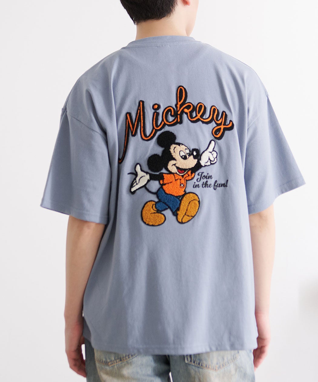 DISNEY(ディズニー)バックサガラ半袖Tシャツ