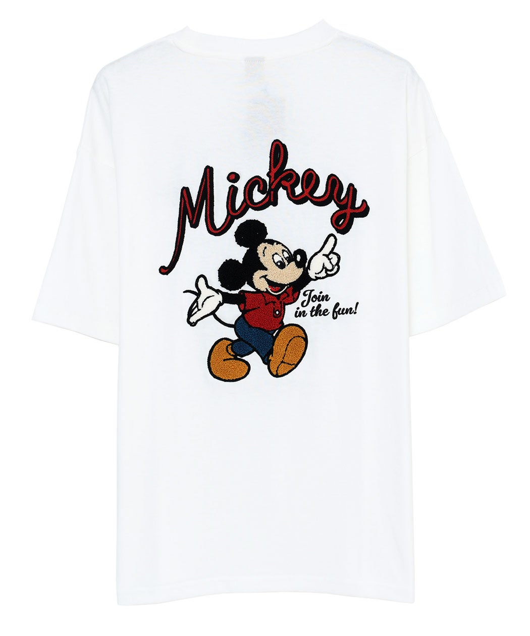 DISNEY(ディズニー)バックサガラ半袖Tシャツ