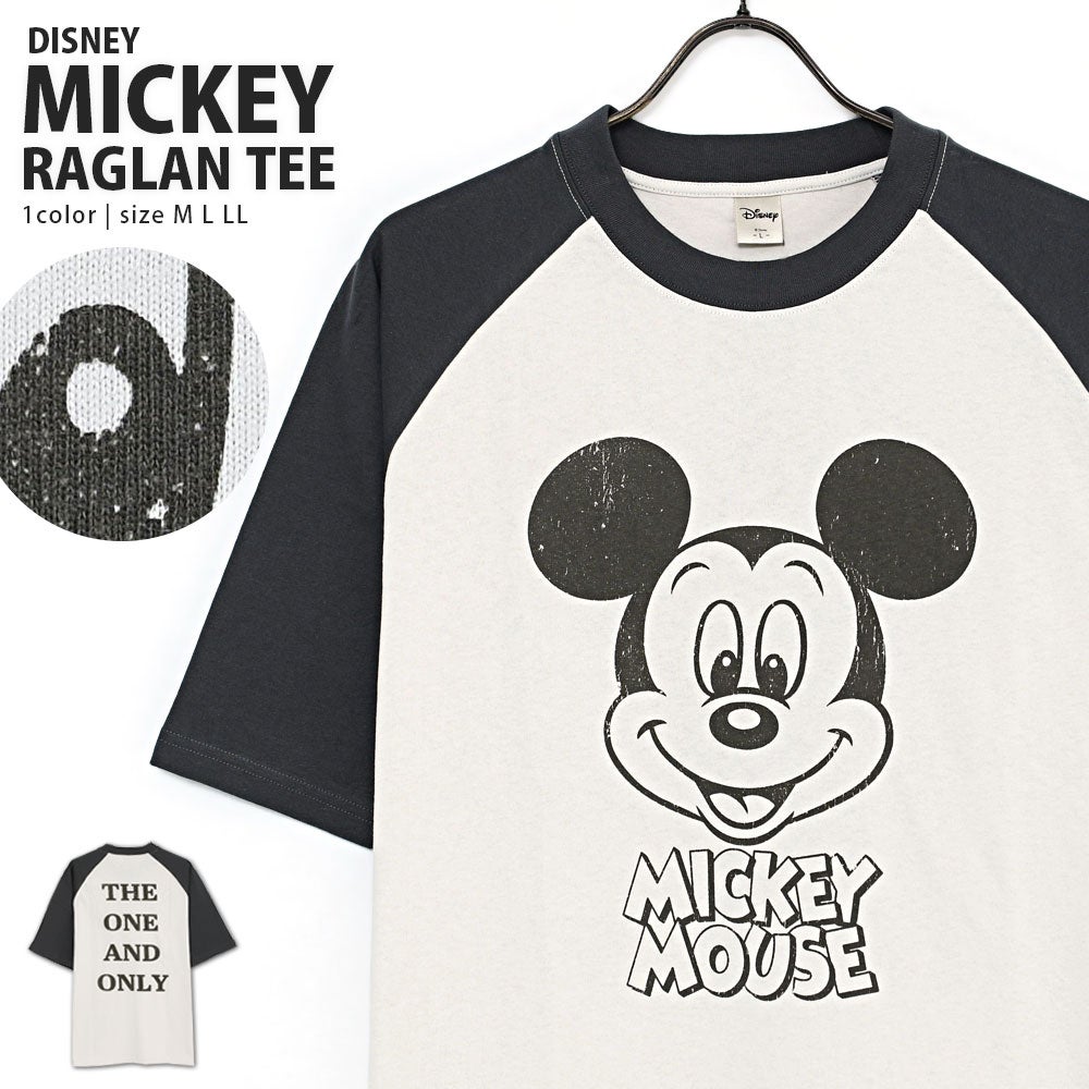  DISNEY(ディズニー)ラグラン半袖Tシャツ/全1色