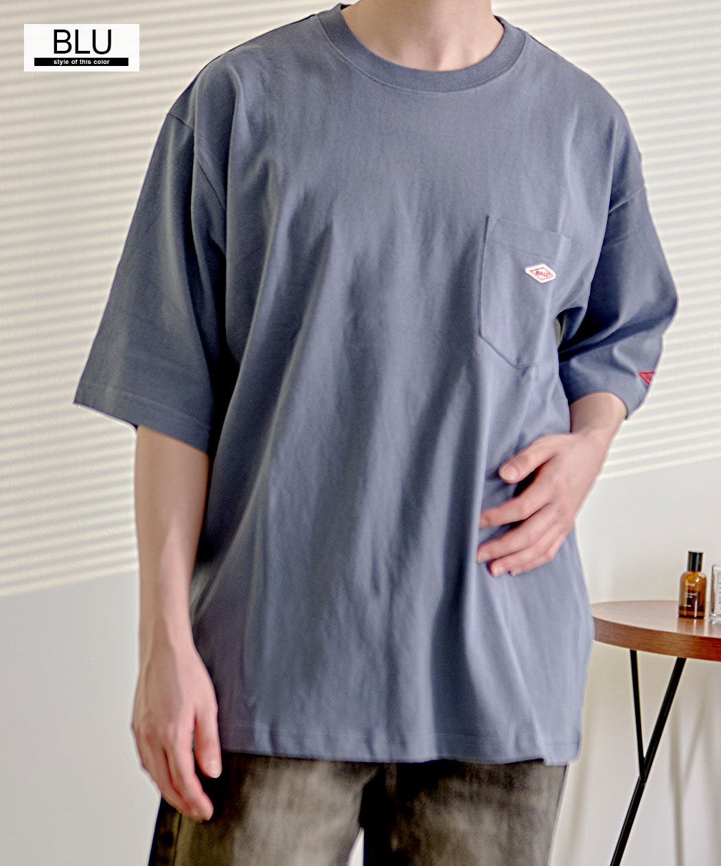 BALL(ボール)BIGサイズポケ付き半袖Tシャツ