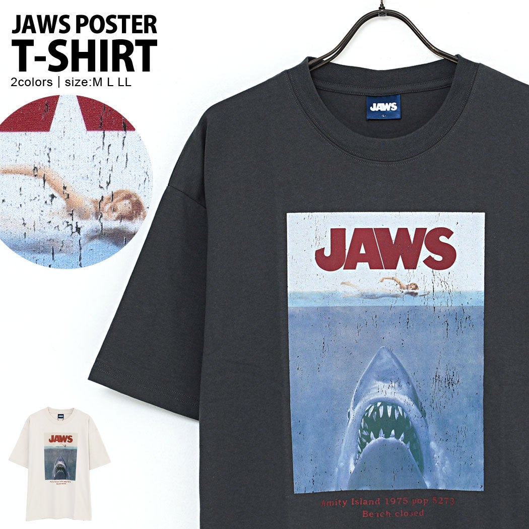 Bitter select(ビターセレクト)JAWS ポスター半袖Tシャツ