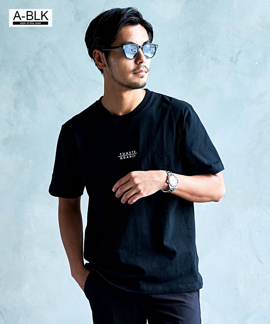 2枚目半額企画】CavariA(キャバリア)シンプルプリントor刺繍半袖Tシャツ