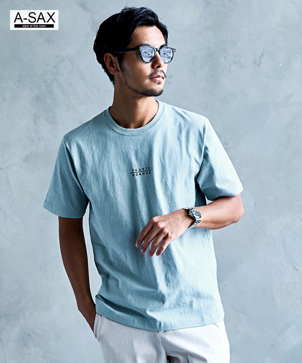 2枚目半額企画】CavariA(キャバリア)シンプルプリントor刺繍半袖Tシャツ