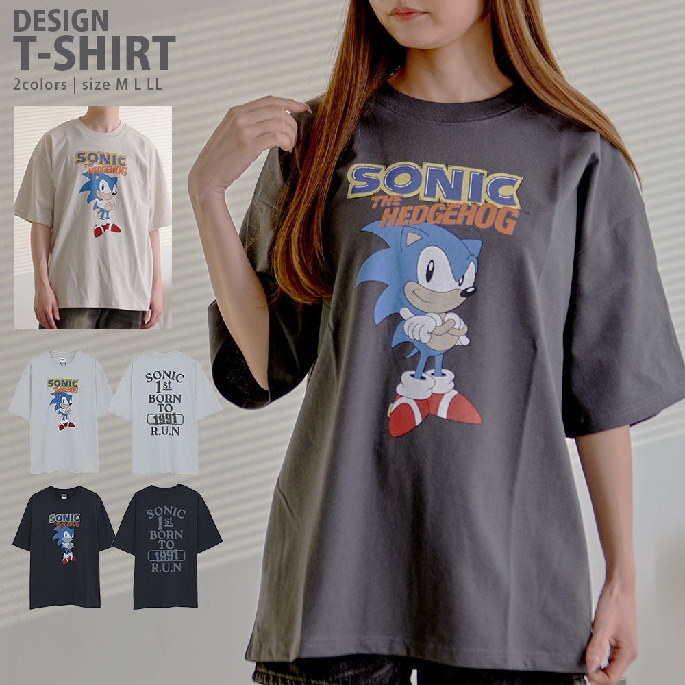 Bitter select(ビターセレクト)SONIC クラシックソニック半袖Tシャツ