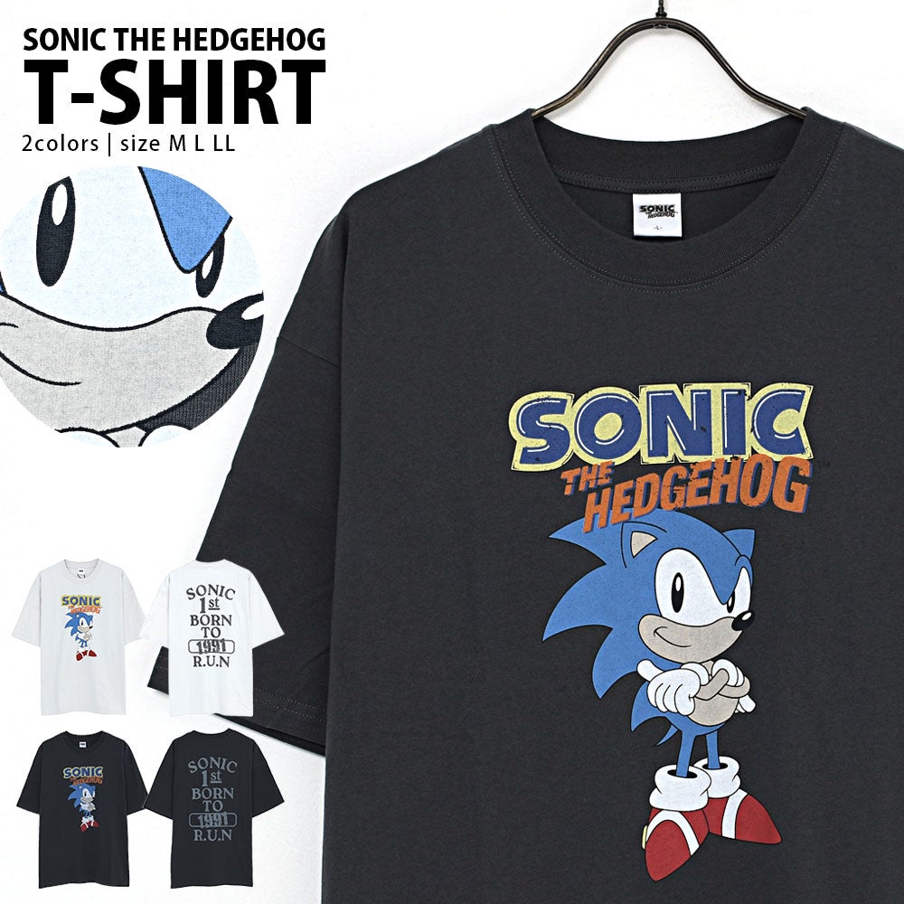 Bitter select(ビターセレクト)SONIC クラシックソニック半袖Tシャツ/全2色