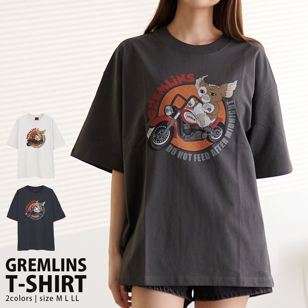 Bitter select(ビターセレクト)GREMLINS バイク半袖Tシャツ