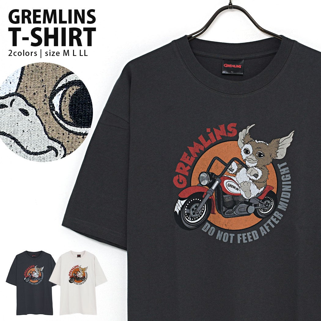 Bitter select(ビターセレクト)GREMLINS バイク半袖Tシャツ