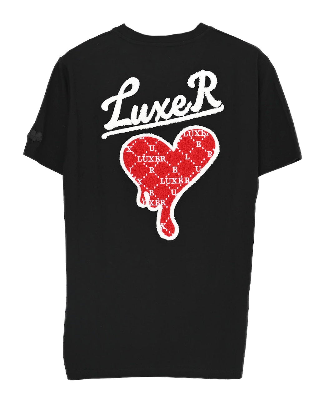 LUXE／R(ラグジュ)ドロップサガラハート半袖Tシャツ