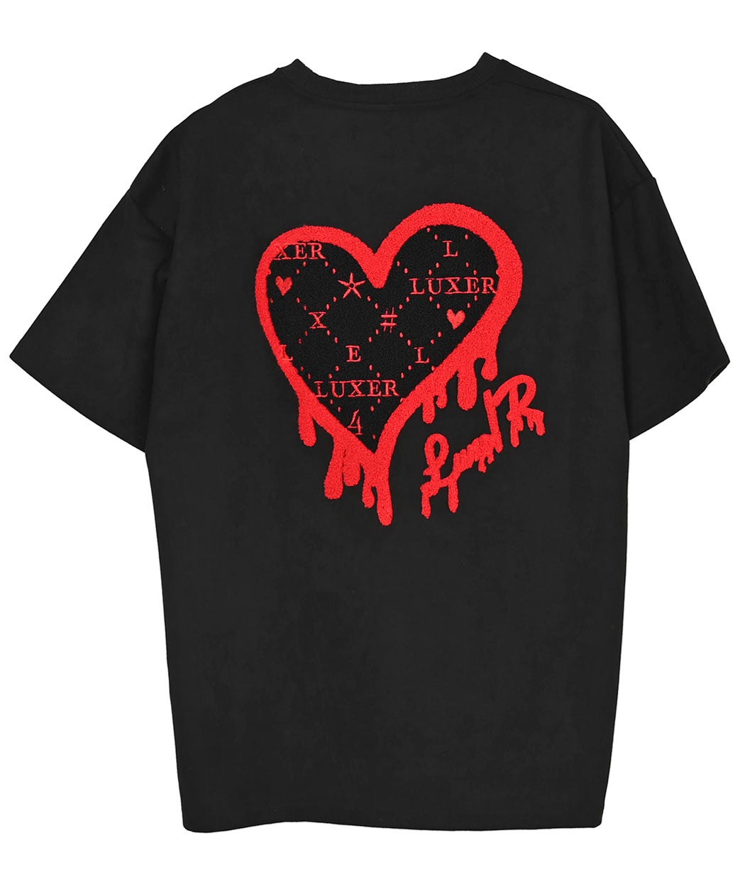 【新品・未使用】ヒートラップ Tシャツ L 2枚セット❤️ LUXE／R(ラグジュ)ドロップサガラハートスウェード半袖Tシャツ